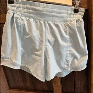 lululemon athletica Pale Blue Athletic Shorts